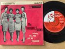 THE SHIRELLES - THE SHIRELLE SOUND - UK 7” EP on TOP RANK JKP 3012 - VG+