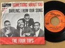 THE FOUR TOPS - SOMETHING ABOUT YOU - DUTCH 7” PICTURE SLEEVE on TAMLA MOTOWN
