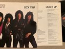 KISS lick it up LP ORIGINAL PRESS VINYL EXC/VG+ mercury with insert