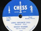 MUDDY WATERS: long distance call / too young to know CHESS Single 78 RPM