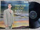 That'll Be The Day Buddy Holly Decca 1958 1st Pressing Shellac Deep Groove LP DG