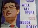 Buddy Holly - Well All Right (Coral CX-10,398) Aussie EP