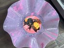 Record Bowl - Upcycled & Repurposed PINK Bowl - Tyler, The Creator Flower Boy