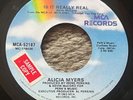 1983 PROMO Disco 45 - ALICIA MYERS 