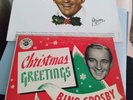 Bing Crosby Christmas Greetings AND Merry Christmas Vinyl Records