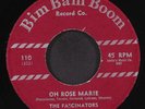 FASCINATORS: forgive me, my darling / oh rose marie BIM BAM BOOM 7