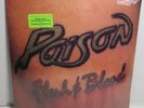 Sealed Poison Flesh & Blood 1990 LP Capitol Enigma C1-91813 Hype Sticker Metal