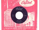 7'' GENE VINCENT 45 rpm RIGHT NOW / THE NIGHT IS SO LONELY Capitol ITALY 1959