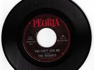 GARAGE 45 RPM- THE REGENTS- PEORIA RECORDS 