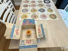RARE Vintage Red Raven Movie  Magic Mirror Carousel + 19 Records & Original Box