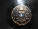 BLUES MISSISSIPPI SHEIKS Okeh 8784 Sittin on Top THE WORLD/Lonely One V-