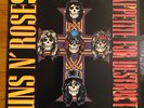 GUNS N’ ROSES APPETITE FOR DESTRUCTION EX LP ORIG 1987 RECORD CLUB INNER SLEEVE