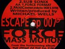 Force Mass Motion - Escape EP (Vinyl 12