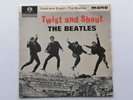 THE BEATLES 1963 UK EP  TWIST AND SHOUT  WITH  NOWHERE  MAN LABEL 1980s PRESS