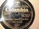 RISQUE 1927 KITTY O'CONNOR Girl BARITONE Barnacle Bill the Sailor Knocking up