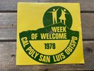 Cal Poly San Luis Obispo 1978 Week of Welcome Flexi Record