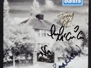 OASIS LIVE FOREVER band SIGNED SLEEVE limited edition MINT 1994 UK 1st PRESS