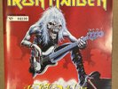 IRON MAIDEN-FEAR OF THE DARK LIVE/TAILGUNNER LIVE-UK EMI 45-POSTER SLEEVE-RARE