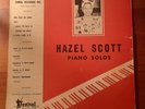 hazel scott piano solos VINYL RECORD lp