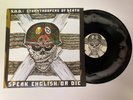 S.O.D. STORMTROOPERS OF DEATH SPEAK ENGLISH OR DIE 2XLP BLACK GREY VINYL NEW