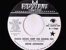 70s/Deep Soul 45 - Ernie Johnson - Disco Music Keep On Going On - Rowan VG+