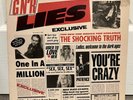 GUNS N’ ROSES - Lies Live Like A Suicide Vinyl LP With Censored Sleeve 1988 Axl
