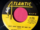 JOE MORRIS BLUES CAVALCADE - That's What Makes My Baby Fat - 45 rpm Atlantic 985