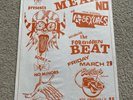 NOMEANSNO RARE Original Poster Flyer Punk Canada Canadian  D.o.a.
