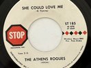 THE ATHENS ROGUES She Could Love Me RARE 1968 SOUL ROCK 45 STOP Label NEAR MINT