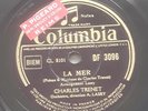 CHARLES TRENET * LA MER *   FRENCH 78RPM 10