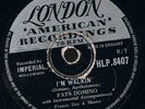 Fats Domino - I'm Walkin' / I'm In The Mood For Love (Shellac, 10