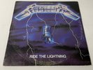 Metallica Ride The Lightning LP Vinyl Record 1984 Electra Records 60396-1