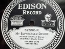 Edison Diamond Disc 52550: California Ramblers: Cradle of Love--NOS