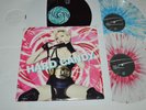 MADONNA Hard Candy 3-LP 2008 Pink Blue Splatter Vinyl 2-LP + 12