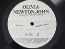 OLIVIA NEWTON-JOHN (RARE 1982 CREATIVE FACTOR PROMO RADIO INTERVIEW W/ADS 2 LPS)