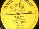 JUNIOR BROWN COOL OFF / REGGAE MELODY FORWARD UP PT2 ROOTS MUSIC ORIG ROOTS 10”