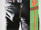 ROLLING STONES / STICKY FINGERS JAPAN ISSUE LP W/OBI, INNER, INSERT