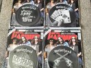 4 X Rare Motorhead Metal Hammer Vinyl Records,Unused..With Original Magazines.