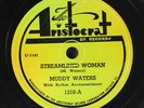 MUDDY WATERS: streamlined woman / muddy jumps one ARISTOCRAT Single 78 RPM