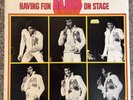 ELVIS PRESLEY having fun with elvis on stage LP Vg+ APM1 0818 vinyl album spoken
