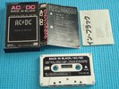 AC/DC Music Cassette Tape Back In Black 1980 Warner Pioneer Japan PKF-5139A LP