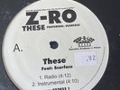 Z-Ro These 12” Record Vinyl Scarface