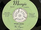 Funk / Soul 45 - The Chymes - Wrong Crowd - Margie Record Company