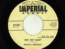 Rockabilly 45 - Dennis Herrold - Hip Hip Baby - Imperial - promo