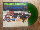 THE DEADLY ONES: It's Monster Surfing Time LP Transparent Slime Green Vinyl