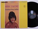 NINA SIMONE Broadway-Blues-Ballads PHILIPS LP VG++ e