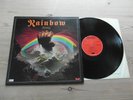 RAINBOW-RAINBOW RISING-1st UK PRESS-A3B3-POLYDOR OYSTER-EX VINYL LP ALBUM 1976