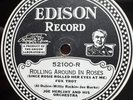 Edison Diamond Disc 52100: Joe Herlihy Orch & Duke Yellman Orch: Rolling Around