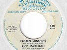 POP-PSYCHE PROMO 45 ON RANWOOD - RICK McCLELLAN - 