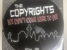 The Copyrights 12” PictureDisc LP Vinyl Nofx Screeching Weasel Fat Wreck Lookout
